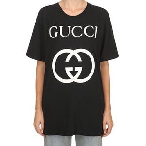 Gucci GG black logo T-shirt